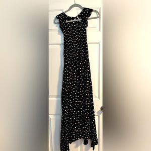 Free People maxi polka dot dress